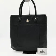 【廃盤・美品】Vivienne トートバッグ 蟻柄 オーブ A4可能 ブラック