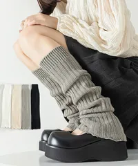 ニットレッグウォーマー レディース 靴下 SK20116259-4468
