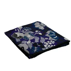 SOU・SOU(ソウソウ) マフラー美品 パープル×黒×マルチ スヌード/モスリン ウール