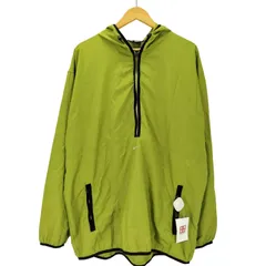 ナイキ NIKE 00S Anorak Parka グレータグ 裏地メッシュ センター スウッシュ ロゴ 刺繍 パイピング アノラック パーカー ビックサイズ メンズ  XXL