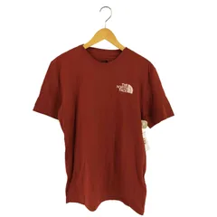 ザノースフェイス THE NORTH FACE MEN'S S/S PLACES WE LOVE TEE RED メンズ import：M 