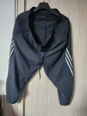 アディダス 3本線 トレーナー ハーフパンツ ブラック 110