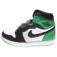 NIKE (ナイキ) AIR JORDAN 1 RETRO HIGH OG LUCKY GREEN エアジョーダン レトロ ラッキーグリーン ハイカットスニーカー グリーン/ホワイト US9.5/27.5cm DZ5485-031