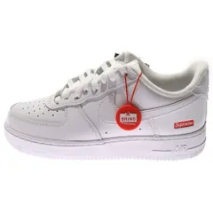 NIKE (ナイキ) ×SUPREME AIR FORCE 1 LOW シュプリーム エアフォース ローカットスニーカー ホワイト US8/26cm CU9225-100