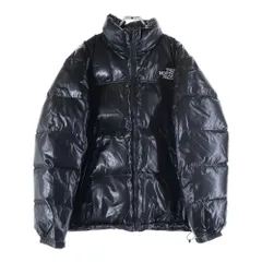 eYe COMME des GARCONS JUNYA WATANABE MAN (アイ コム デ ギャルソン ジュンヤ ワタナベ マン) ×THE NORTH FACE フェイクレザー ヌプシ ダウンジャケット ブラック WN-J911