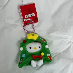 サンリオ ハローキティ クリスマス ツリー ぬいぐるみ キーホルダー