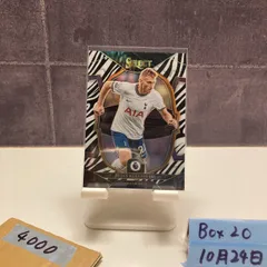 2022-23 Panini Select Premier League Dejan Kulusevski 22/25 Tottenham Hotspur Zebra Prizm カード