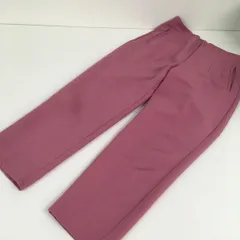 送料無料★GRL グレイル★ワイドパンツ　テーパードパンツ★ピンク　カラーパンツ★レディースLサイズ#60409sbk