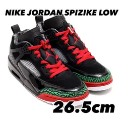 NIKE JORDAN SPIZIKE LOW ジョーダン スパイジーク LOW BLACK/VARSITY RED-CLASSIC GREEN-WHITE fq1759-060 26.5cm