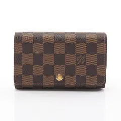 LOUIS VUITTON ルイ・ヴィトン ポルト モネ ビエ トレゾール ダミエエベヌ 二つ折り財布