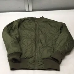 送料無料★GU ジーユー★リバーシブル　ブルゾンジャケット　フライトジャケット★カーキ★Sサイズ #51016sj132