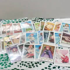 五等分の花嫁 ぱしゃこれ インスタントカメラ風カード 全30種 コンプリートセット チェキ風 ブロマイド 中野一花 二乃 三玖 四葉 五月 スリーブ入り