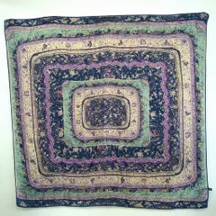 エトロ 大判 スカーフ ショール 50%ウール 50%シルク イタリア製