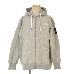 【THENORTHFACE】NT62349 Square Logo Full Zip スクエアロゴ フルジップジップアップスウェットパーカー