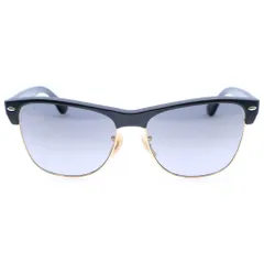 Ray Ban (レイバン) CLUBMASTER OVERSIZED クラブマスター オーバーサイズ スクエアフレーム カラーレンズ サングラス ブラック/ゴールド RB4175