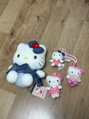 (まとめ売り) ハローキティ ぬいぐるみ キーホルダー セット
