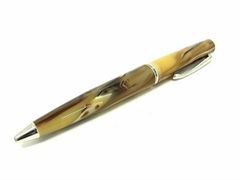 未使用STIPULAスティピュラ万年筆model Tパイライト レジン シトリン
