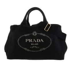 PRADA プラダ カナパ トートバッグ 1BG642 ユニセックス ブラック 中古