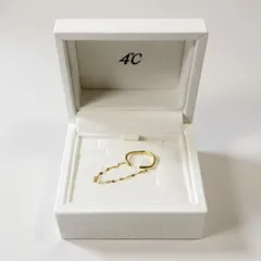 l14 4℃ ヨンドシー K10 × Silver Noble of Water イヤーカフ イエローゴールド K10 Silver ピアス アクセサリー 箱付きt18rのサムネイル