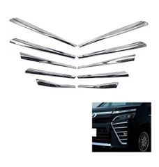 ヴォクシー 80系 後期 煌3対応 フロントフォグ ガーニッシュ メッキ カバー