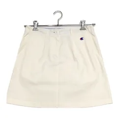 中古 レディース チャンピオンゴルフ Champion スカート L 白 ホワイト シンプル