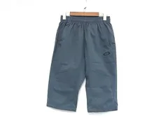 ■美品■ OAKLEY オークリー ポリエステル100% ハーフパンツ 半ズボン ボトムス 表記サイズ SMALL 洋服 ブルーグリーン系 DJ1389のサムネイル