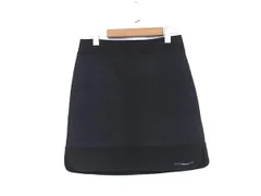 ■美品■ Max Mara マックスマーラ ウール スカート ボトムス サイズ 36 洋服 レディース ネイビー系×ブラック系 DK7598のサムネイル