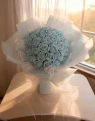 ４色選べるバラ33本母の日プレゼント 華やかで美しいソープフラワー 卒業式花束 花 敬老の日フラワーギフト バラ 人気造花ブーケ 誕生日枯れない花記念日 退職 開店祝い 結婚祝い お見舞い 贈り物