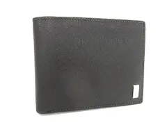 dunhill ダンヒル サイドカー レザー 二つ折り 財布 ウォレット 小銭入れ 札入れ レディース ブラック系 DL0628