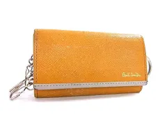 Paul Smith ポールスミス レザー 4連 キーケース 鍵入れ レディース イエロー系 DL0694のサムネイル
