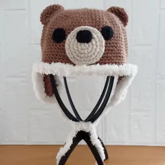 くま耳ニット帽🧸  ベビー キッズ ニット帽 くま