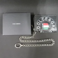 8025■D&G■DOLCE&GABBANA■ドルチェ&ガッパーナ■二つ折りサイフ■ 財布■チェーン付■送料込みのサムネイル