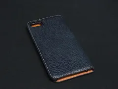 BONAVENTURA ボナベンチュラ iPhone 7/8/SE(第2世代) 対応 レザー アイフォンケース スマホケース ネイビー系 DL0537