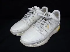 FENDI フェンディ 7E 1219 ズッカ柄 スニーカー 表記サイズ 8 (約27.0cm) 靴 シューズ メンズ アイボリー系×イエロー系 DL1354