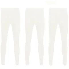 【新品】 [fun.] WARMACTIVE メンズ タイツ WHITE L 帝人フロンティア企画