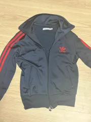 アディダス ジャージ ネイビーレッド 85