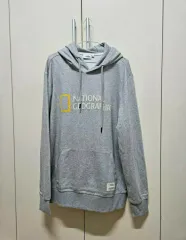ナショナルジオグラフィック メンズ ビックロゴ フーディー 正規品 (新品)