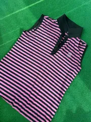 1回着用) フィガロ スポーツ レディース ゴルフ KARA ノースリーブ Tシャツ 100