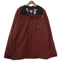 【人気】VOLCOM ボルコム GORE-TEX L スノボウェア　ボルドー