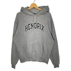 Champion チャンピオン HENDRIX プリント パーカー フーディー プルオーバー フロントプリント オーバーサイズ Nicaragua製 Lサイズ グレー