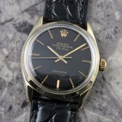 ロレックス エアキング Ref.5520 ブラック Air-King ROLEX アンティーク 1977年 昭和52年 ヴィンテージ 自動巻 時計