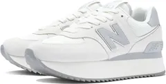 WJ161  new balance(ニューバランス) レディース WL574Z 574+ 厚底 現行モデル レディーススニーカー 23.5cm 4550541481005