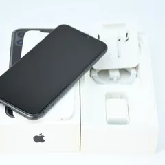 【液晶美品＊付属品完備】SIMフリー iPhone11 64GB ブラック