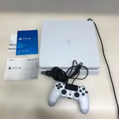 送料無料 PS4 本体 PlayStation4 PS4 CUH-2100A 500GB ホワイト プレステ4 slim 動作確認済み コントローラー付属 ゲーム機 SONY　88332-1-012