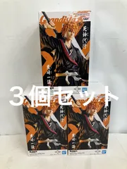 未開封 BLEACH ブリーチ Grandista 黒崎一護 フィギュア ３個 LFQ504 f101