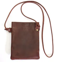 Hallelujah ハレルヤ レザー 本革 皮革 牛革 ショルダーバッグ サコッシュ ミニバッグ 小物入れ 斜め掛け ワインレッド 革小物 プルアップレザー オイルレザー コンパクト HAB016