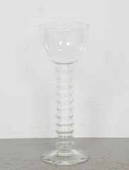 90sビンテージIKEA フラワーベース カラフル波型ガラス花瓶 90年代