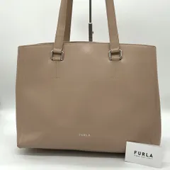 【良品】FURLA NEXT ハンドバッグ トートバッグ レザー フォーマル