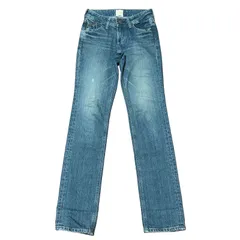 SOMETHING Vienus Jean V97212 ストレートデニム ブルー サイズ27 レディースS サムシング