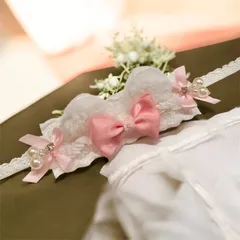 白ネコ耳ヘッドドレス♡ピンク